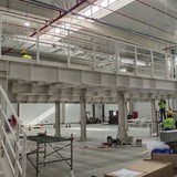 Equipment steel structure platform
