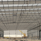 Large span steel structure factory building