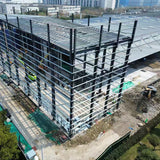 Single story steel structure factory building and warehouse