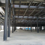 Single story steel structure factory building and warehouse