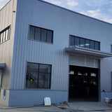 Single story steel structure factory building and warehouse